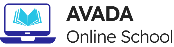 Avada Online School Logo
